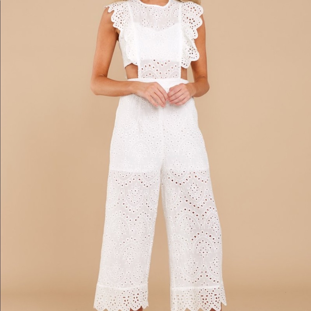 White jumpsuit